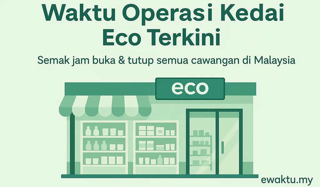 Waktu Operasi Kedai Eco