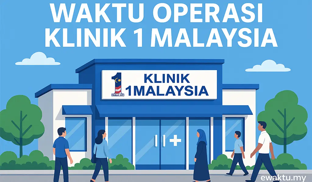 Waktu Operasi Klinik 1 Malaysia