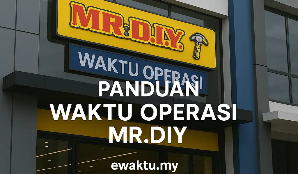 Waktu Operasi MR DIY