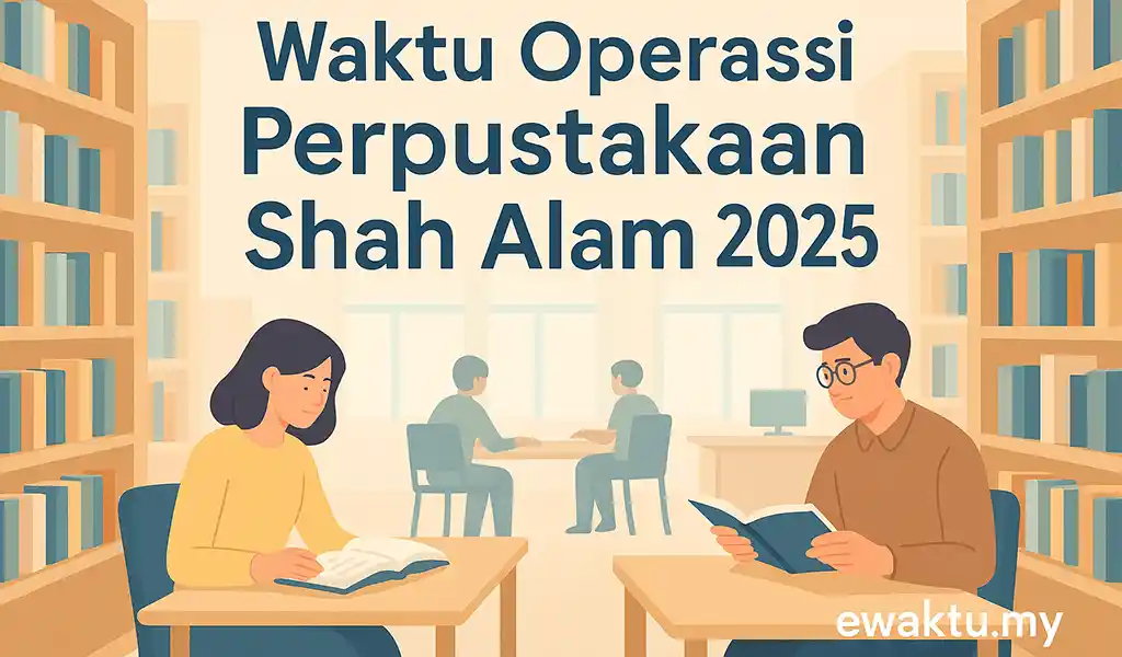 Waktu Operasi Perpustakaan Shah Alam