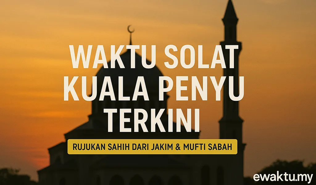 Waktu Solat Kuala Penyu