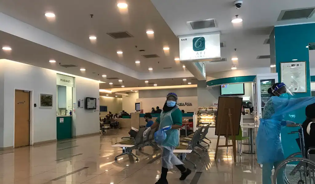 Garis Panduan Lawatan Hospital Columbia Setapak