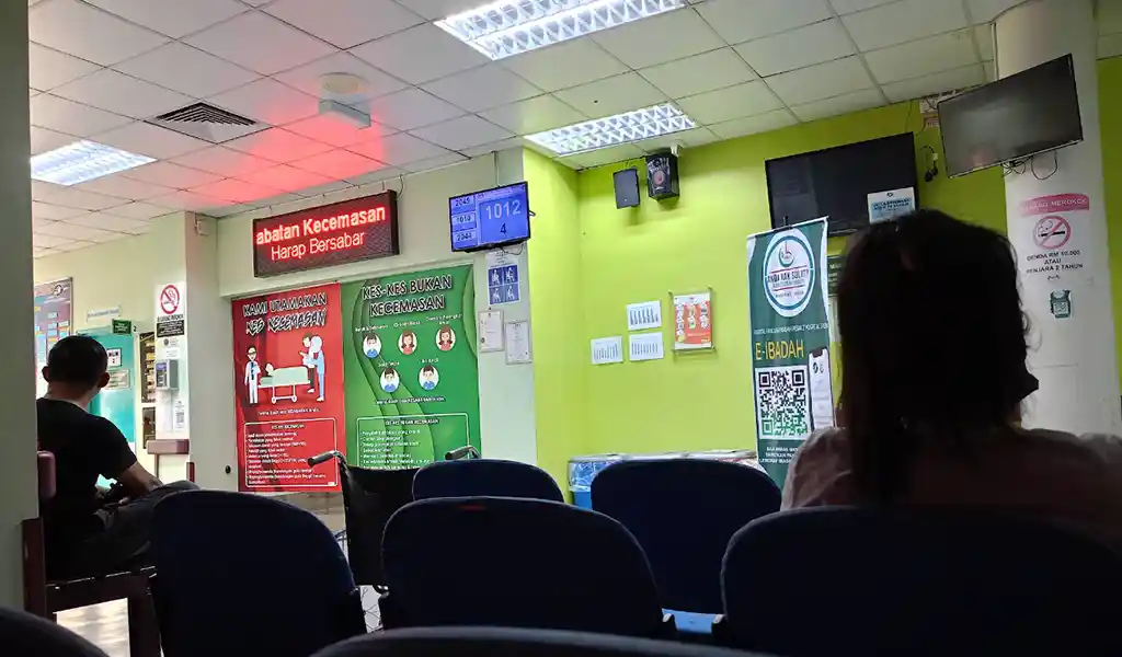 Peraturan Pelawat di Hospital Jasin
