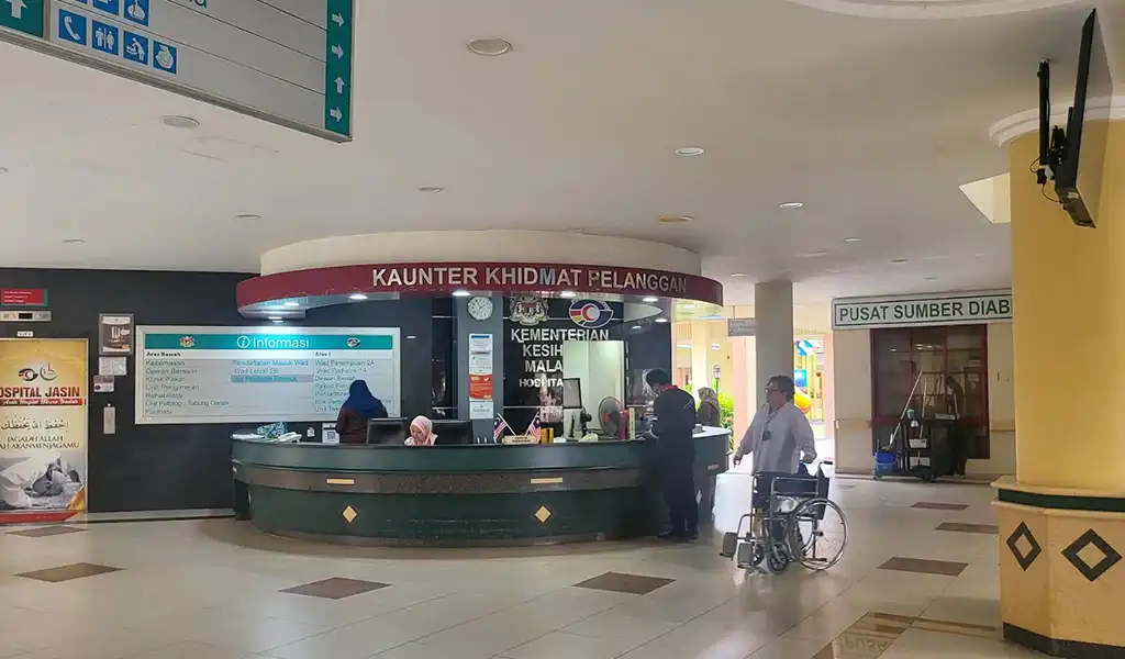 Waktu Melawat Hospital Jasin