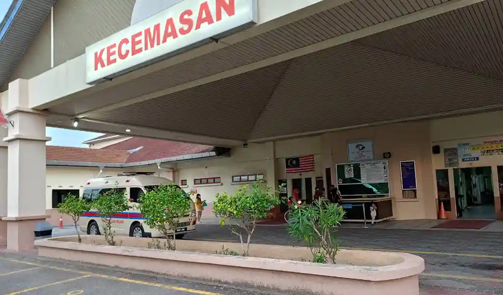 Waktu Melawat ICU Hospital Jasin