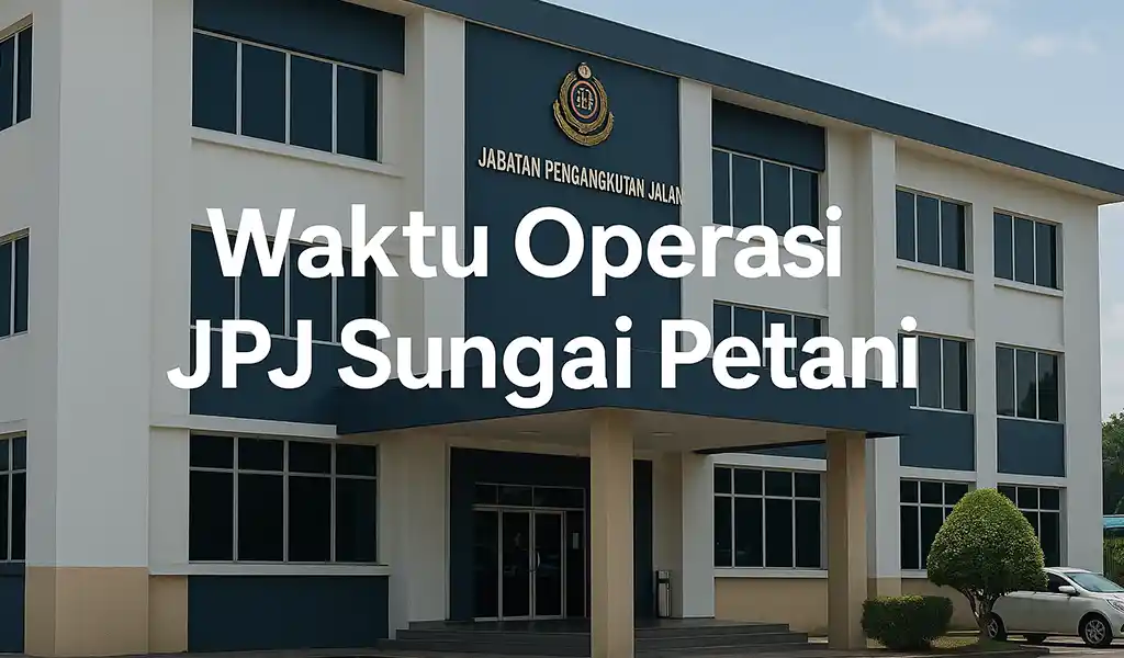 Waktu Operasi JPJ Sungai Petani UTC